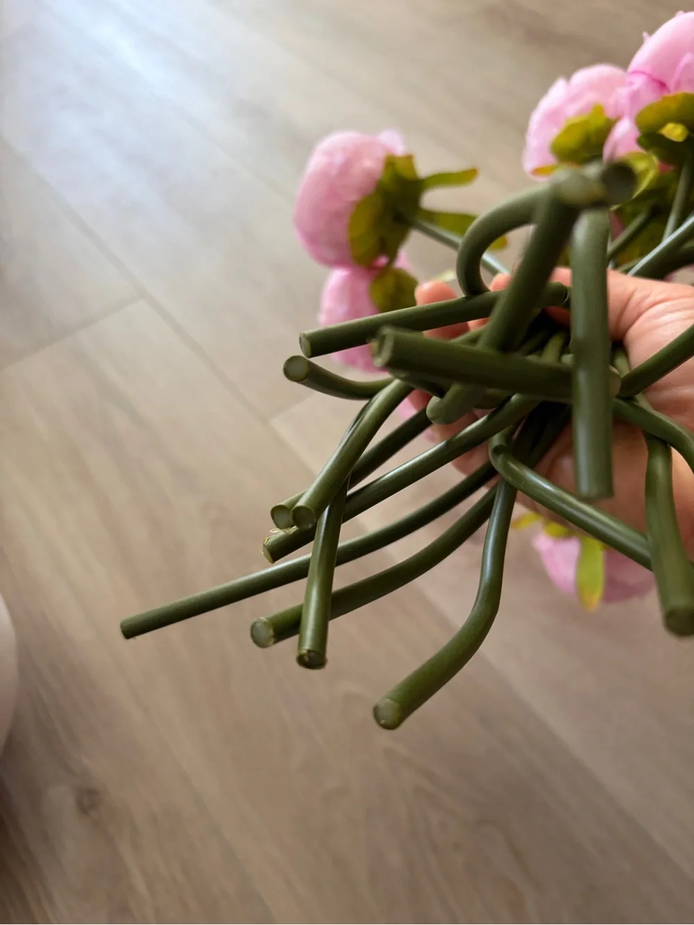 Artificial Pink Peony Bouquet